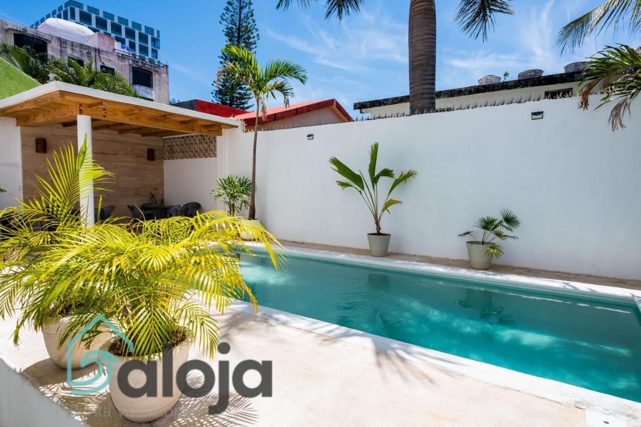 Vica Guest House Con Piscina En La Entrada De La Zona Hotelera 칸쿤 외부 사진