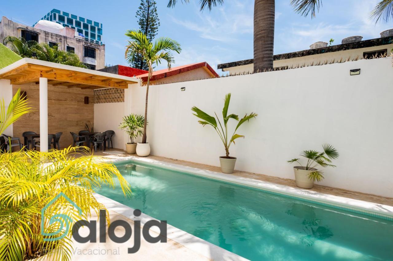 Vica Guest House Con Piscina En La Entrada De La Zona Hotelera 칸쿤 외부 사진